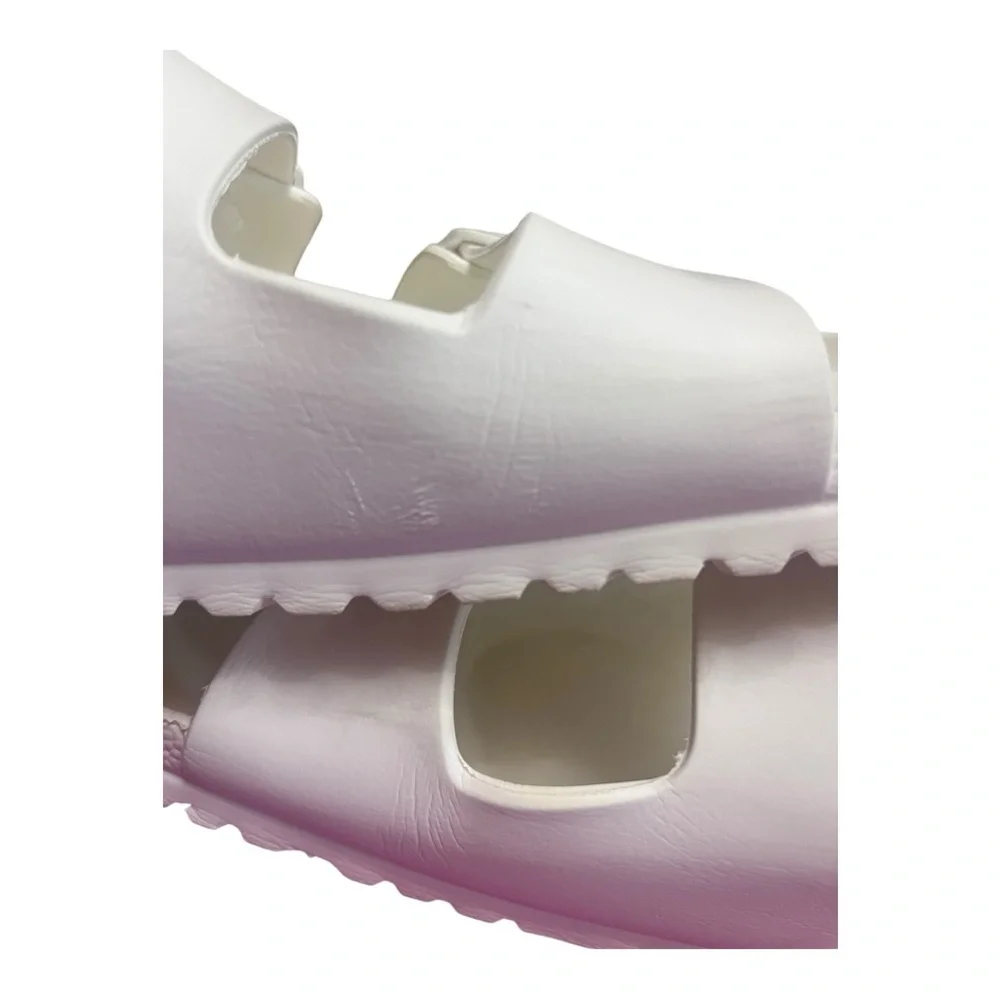 White EVA Birkenstocks